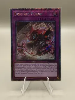 Yu Gi Oh Dominus Purge - RA05-EN150 - Platinum Secret Rare - - Image 1