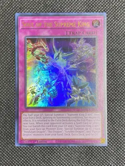 YuGiOh! - Soul of the Supreme King MP24-EN268 Ultra Rare 1st Edition Near Mint - Image 1