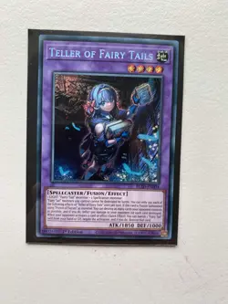 Yu-Gi-Oh Teller of Fairy Tails Secret Rare 1st Edition BLZD-EN034 - Image 1