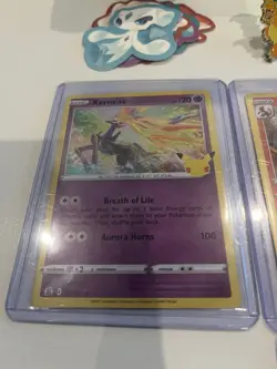 Pokemon TCG Holo Ultra Rare 4 Mint Cards 2Pins Coin 2 Random Key Chains No Dupes - Image 4
