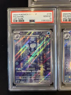 PSA 10 Pokemon Card 151 Japanese Poliwhirl 176/165 Lot Set 5 Cards Art Rare Ar - Image 4