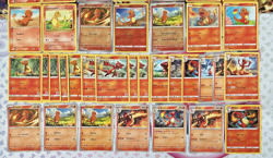 Charizard Charmeleon Charmander 50 Card Pokemon Lot: V, Vintage WOTC, EX,- NM/LP - Image 3