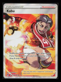 Kabu TG26/TG30 Ultra Rare SWSH11: Lost Origin Trainer Gallery Pokemon Card - Image 1