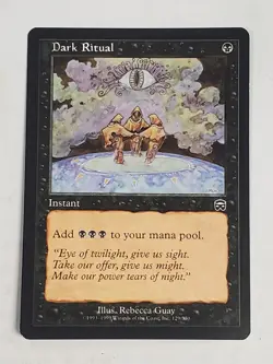 MTG Dark Ritual (Mercadian Masques/Black/C) - BGM - Image 1