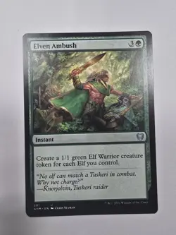 Elven Ambush Kaldheim Regular Magic The Gathering Nm - Image 1