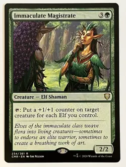 Immaculate Magistrate Commander Legends Non-Foil Regular MTG - Image 1