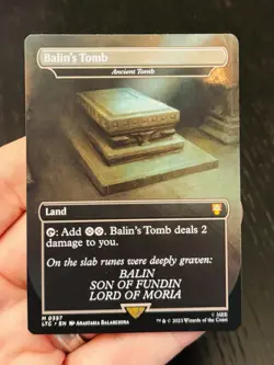 Magic the Gathering MTG NM Balin's Tomb Ancient Tomb Non-Foil - Image 1