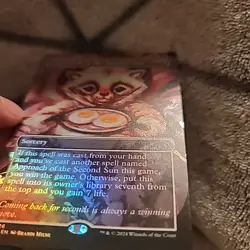 MTG Approach of the Second Sun #1826 Rainbow Foil Rare Secret Lair DS (SLD) - Image 2