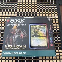 MTG Lord of the Rings: Tales of Middle Earth Commander Deck: The Hosts of Mordor - Image 1