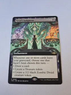 MTG - Teval's Judgment (Extended) - Tarkir: Dragonstorm Commander LP - Image 1