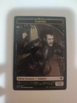 Bat Vampire Flip Token (Near Mint) - MTG - Commander 2017 (ENG) - Image 2