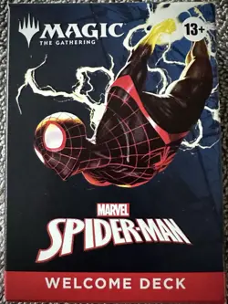 Sdcc 2025 Magic The Gathering Marvel Spider-Man Miles Morales Welcome Deck New - Image 1