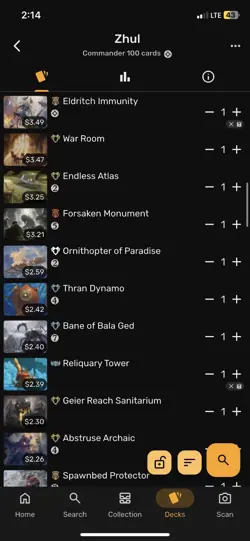 Upgraded Eldrazi Unbound Commander Masters Deck - LP Includes sleeves Deck box - Image 4