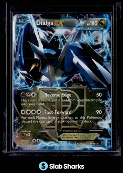 2013 POKEMON BLACK & WHITE PLASMA BLAST 65/101 DIALGA EX HOLO - Image 1