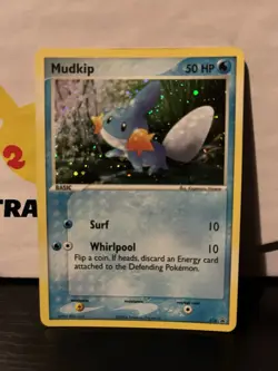 Pokemon EX Deck Tin Mudkip #018 - Black Star Promo - NM Vintage - Image 1