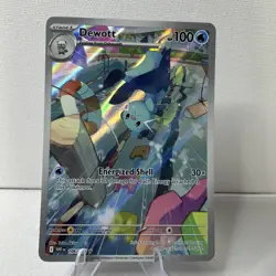 Pokemon Dewott 106/086 Illustration Rare 2025 White Flare. - Image 1