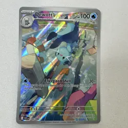 Pokemon Dewott 106/086 Illustration Rare 2025 White Flare. - Image 2