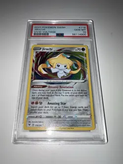 2020 Pokemon SWSH Jirachi Vivid Voltage #119/185 PSA 10 GEM MT - Image 1