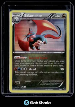 2012 POKEMON DRAGON VAULT 8/20 SALAMENCE HOLO - Image 1