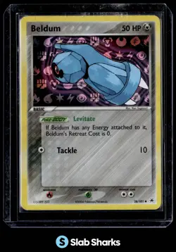 2004 POKEMON EX HIDDEN LEGENDS #28/101 BELDUM REVERSE HOLO - Image 1