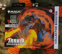 Magic The Gathering Tarkir Dragonstorm Omega Box Collector Booster Pack - Image 1