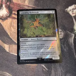 Infesting Radroach X1 Mtg Fallout Nm Surge Foil - Image 1