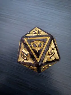 Mtg Secrets of Strixhaven Oversized D20 SPINDOWN Dice Codex Bundle Life Counter - Image 2