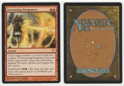 Increasing Vengeance - Dark Ascension LP Magic: The Gathering MTG - Image 1
