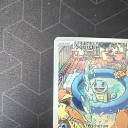 Pokemon Squirtle 148/142 Illustration Rare Full Art Holo Sv07: Stellar Crown - Image 5