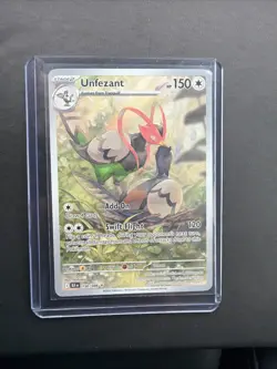 Unfezant 150/086 Pokemon TCG Black Bolt - Illustration Rare - IR - Near Mint NM - Image 1