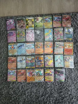 Lot Of 34 Pokemon EX And Full Art Cards - Image 1