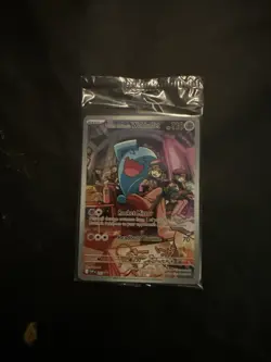 Pokemon TCG Team Rockets Wobbuffet 203 Black Star Promo - Image 1