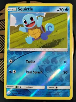 Squirtle 23/181 SWSH Team Up (Reverse Holo) Pokemon TCG NM/M - Image 2