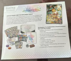 Pokemon Scarlet & Violet Prismatic Evolutions Elite Trainer Box - Image 2