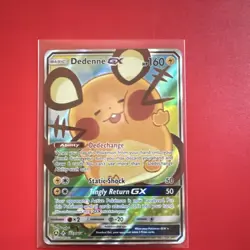 The Pokemon Company Dedenne GX 195A/214 Alternate Art Promo Holo Eng 160HP - Image 1