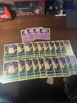 Pokemon Pikachu 005/025 Celebrations Full Art 20 Copies! 4 Mews - Image 1
