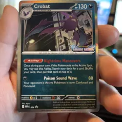 Crobat MEP 076 - Prerelease Stamped Promo - Pokemon TCG: Chaos Rising - Image 1
