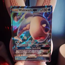 Pokemon TCG - Unified Minds - Wishiwashi GX - 63/236 - Image 1