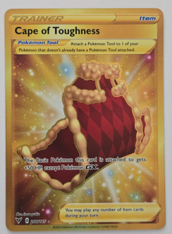 Cape of Toughness 200/185 Secret Rare Vivid Voltage Pokemon NM/M - Image 1