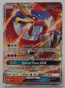 Ho-Oh GX 21/147 Holo GX Rare Burning Shadows Pokemon Near Mint - Image 1