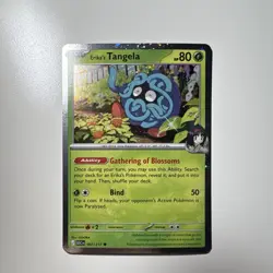 Pokemon Erika's Tangela 007/217 Holo Unique Art Basic 80 HP 2016 - Image 1