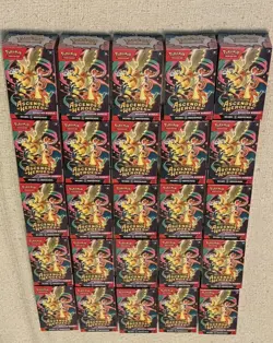 🔥Pokemon Mega Evolution ASCENDED HEROES BOOSTER BUNDLE x 25 boxes 150 PACKS🔥 - Image 1