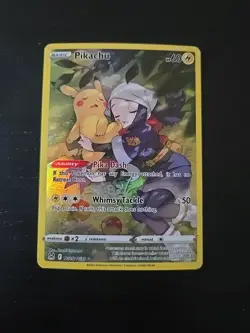 Pokemon TCG Pikachu TG05/TG30 Holo Rare Lost Origin Trainer Gallery NM - Image 1