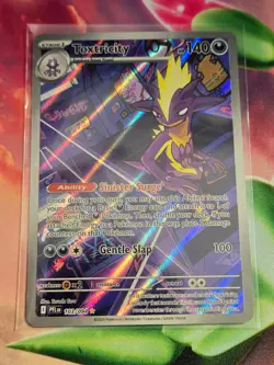 Toxtricity 103/094 Illustration Rare Phantasmal Flames Pokemon Near Mint - Image 1