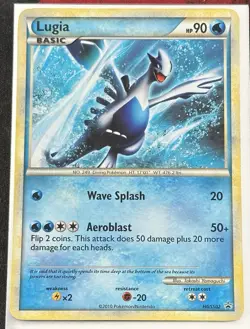 Pokemon Lugia HGSS02 Holo Promo Heart Gold Soul Silver - Image 1