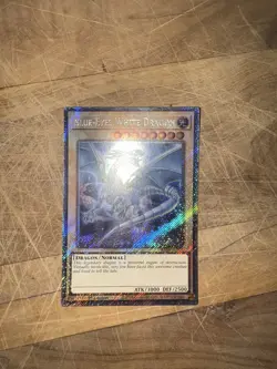 Yu-Gi-Oh MP24-EN001 Blue-Eyes White Dragon: Platinum secret rare - Image 1
