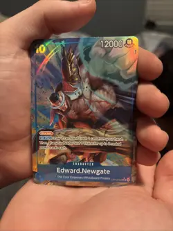 Edward Newgate (Alt Art) OP13-042 SR Carrying on His Will - ONE PIECE ENGLISH - Image 1
