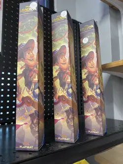 Disney Parks Exclusive Buzz And Woody Foil Lorcana Playmat Sealed - Image 1