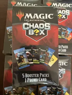 5- 2026 Magic The Gathering CHAOS BOX 5 Booster Packs 1 Promo Card Sealed Brand - Image 2