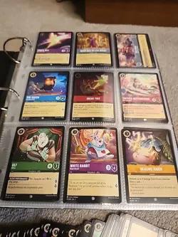 Disney Lorcana Collection Lot - 1,180 Cards! FOILS + Legendary Ursula + SR... - Image 2